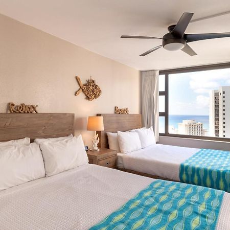 Deluxe 32nd Floor Condo - Gorgeous Ocean Views, Free Wifi&Parking! Honolulu Buitenkant foto