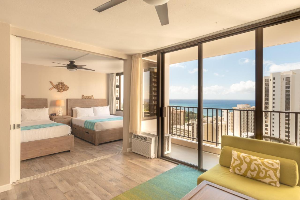 Deluxe 32nd Floor Condo - Gorgeous Ocean Views, Free Wifi&Parking! Honolulu Buitenkant foto